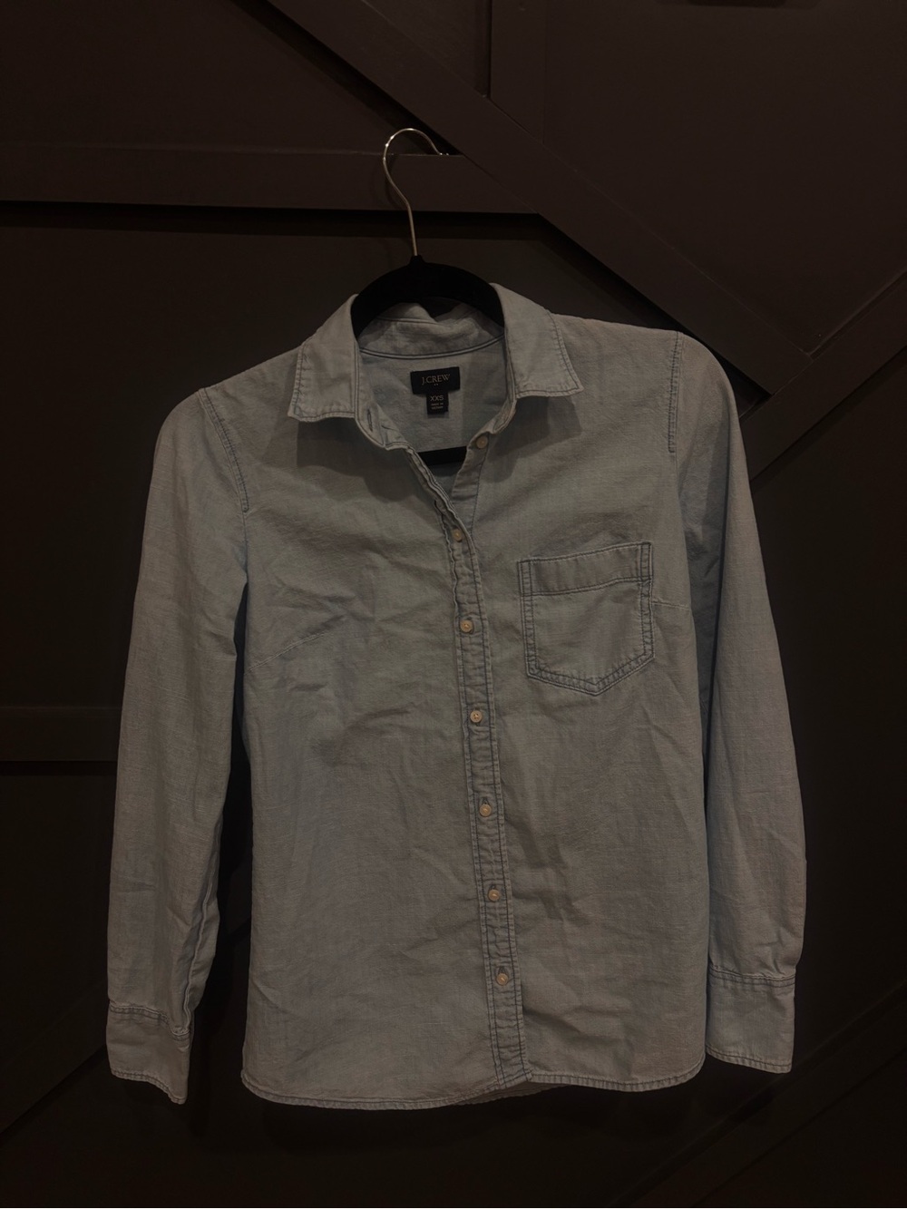 J. Crew Light Blue Men's Button-Down Shirt